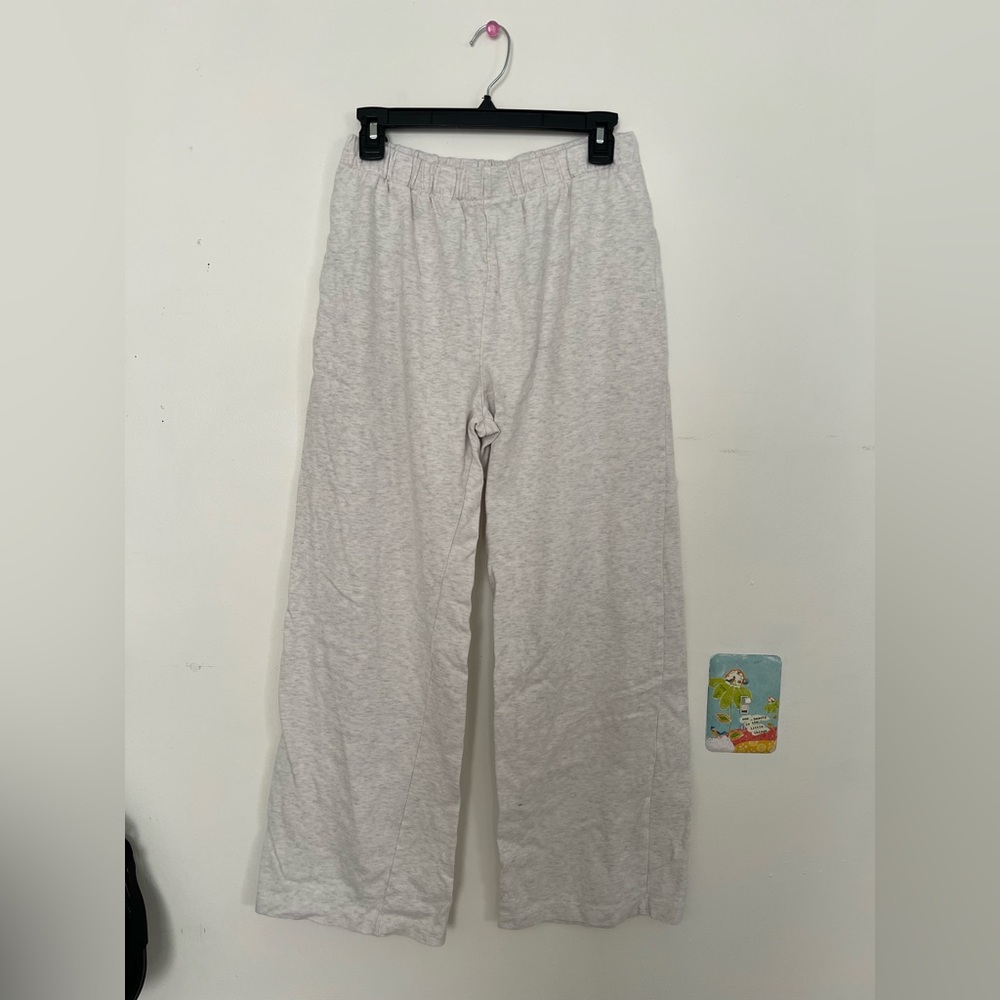 Brandy Melville Anastasia Pants Light Heather Grey